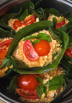 Foto resep Bothok / Pepes Telur Asin