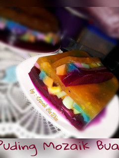 Foto resep Puding Mozaik Buah #Kamismanis