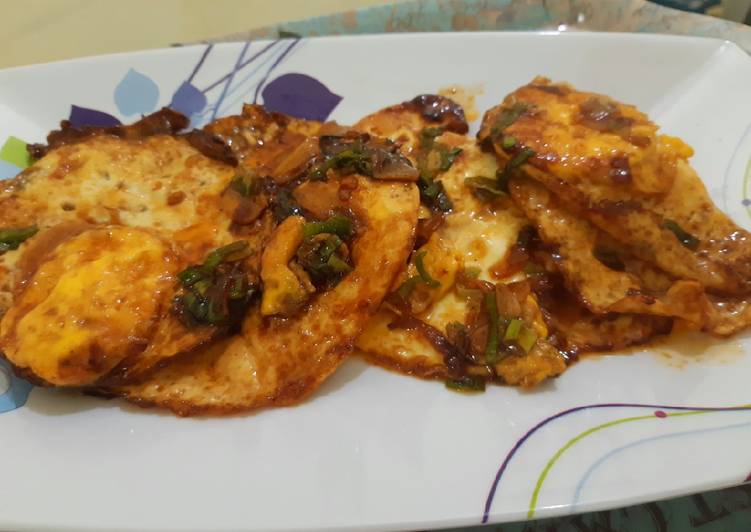 Telur Ceplok Asam Manis