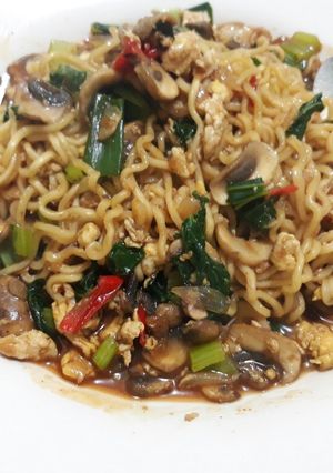 Foto resep Mie Tektek Jamur