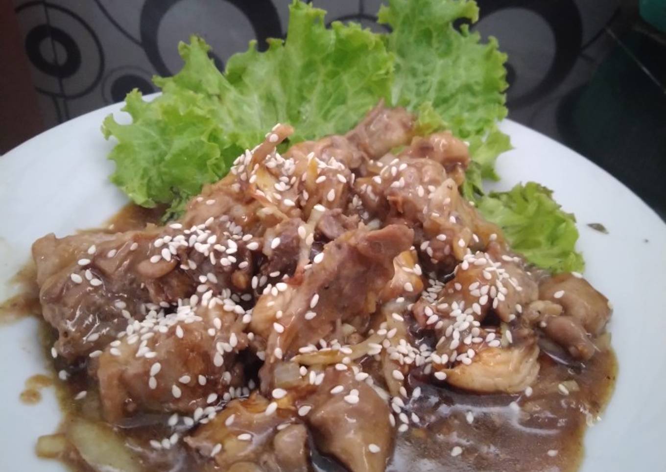 Ayam Saus Teriyaki