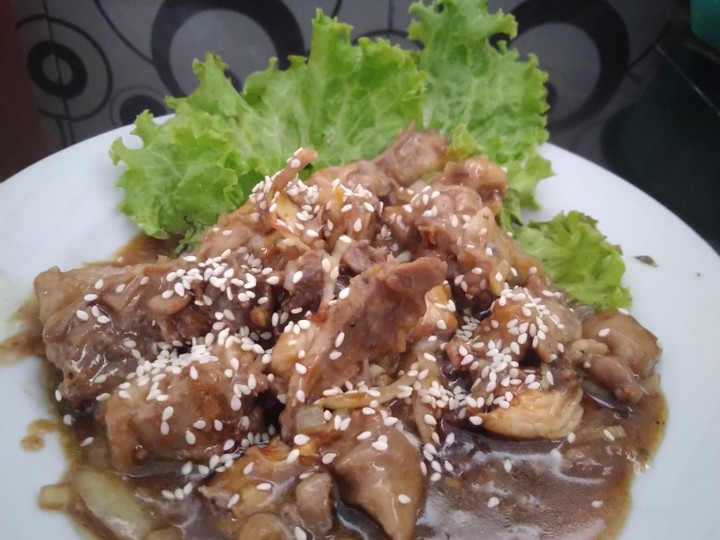 Resep Ayam Saus Teriyaki Anti Gagal