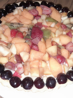Una foto de Tarta frutal