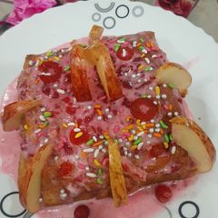 A picture of Apple Cake.