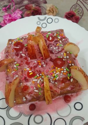 A picture of Apple Cake.