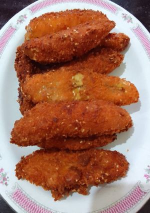 Foto resep Pisang goreng wijen