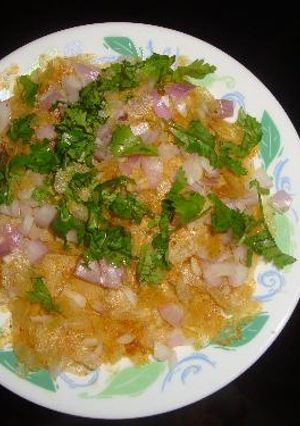 A picture of Masala Poha / Flattened Thin Rice.