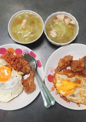 รูปของ ข้าวผัดอเมริกัน