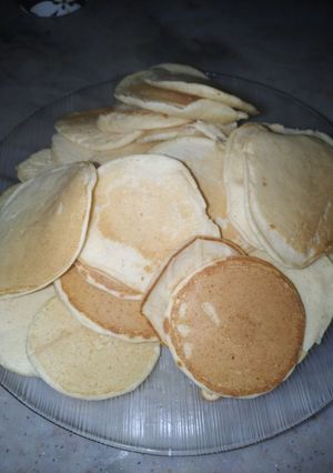 Una foto de Panqueques americanos