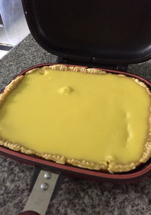 Foto resep Pie Susu Happycall / Teflon. No bake no mixer