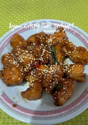 Foto resep Ayam crispy saus teriyaki