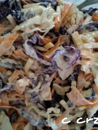 Pasos sencillos para Preparar Ensalada de col Coleslaw  que Delicioso