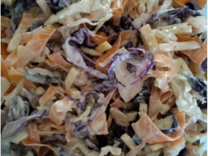 Pasos sencillos para Preparar Ensalada de col Coleslaw  que Delicioso
