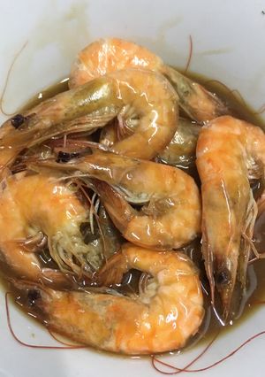 รูปของ กุ้งอบน้ำมันหอย