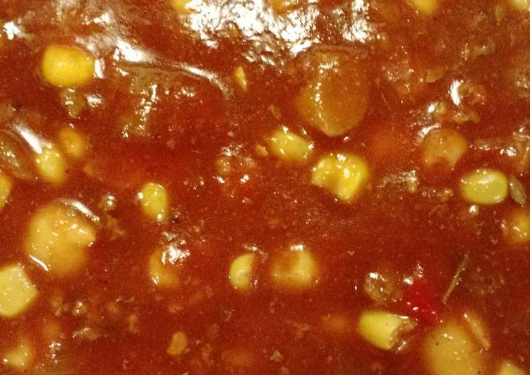 Recipe of Any-night-of-the-week I hate chili, favorite chili recipe