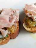 Ham On Baquette With Sambal Tomat /Indonesia Fusion