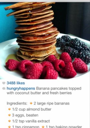A picture of Banana Pancakes.