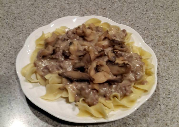 Recipe of Award-winning Beef Stroganoff