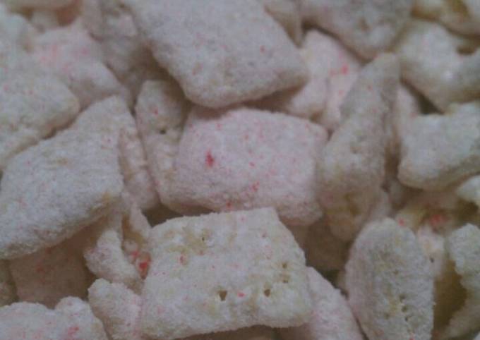 Peppermint Bark Muddy Buddies