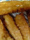 Fried cod fish