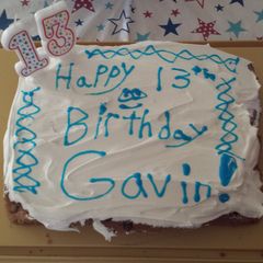 A picture of Cookie cake.