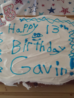 A picture of Cookie cake.