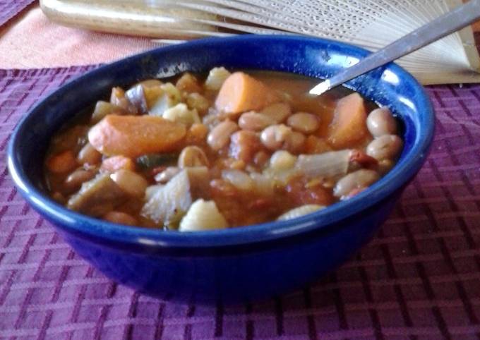 Steps to Prepare Ultimate La Paz Road Bean Soup