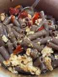 Maccheroni con merluzzo