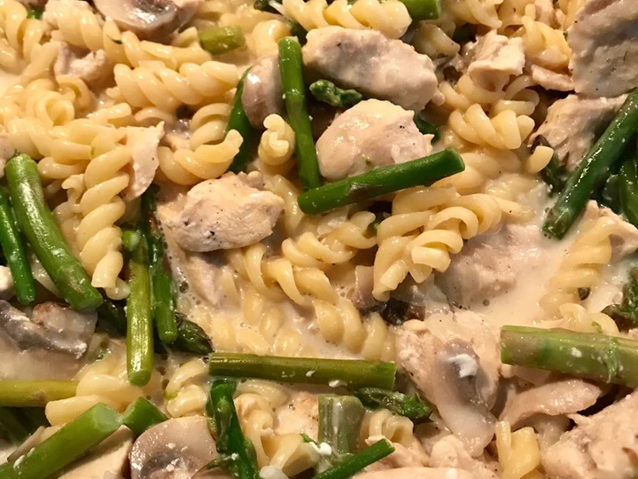Easy Ways Prepare Recipes Chicken &amp;amp; asparagus one pot pasta the Awesome  Can Pamper Your Tongue.