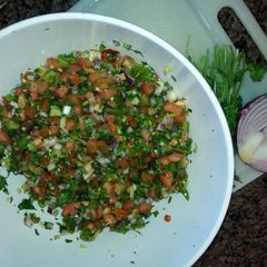 A picture of Fire House Pico De Gallo.