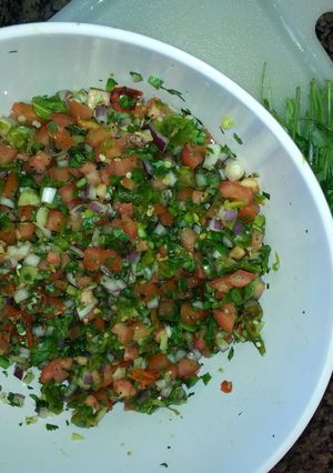 A picture of Fire House Pico De Gallo.