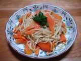 enoki carrot stir fry