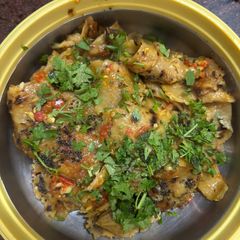 A picture of Seyal chapati.