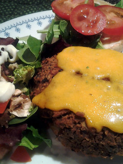 A picture of Almost bean burger.