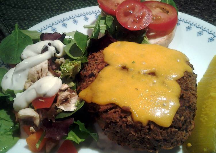 Simple Way to Prepare Super Quick Homemade Almost bean burger