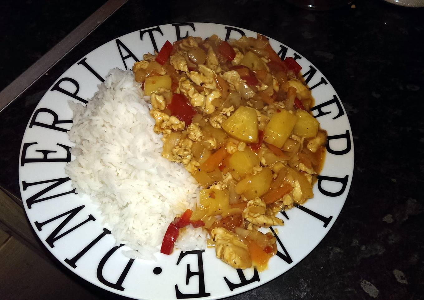 sweet sour stir fry