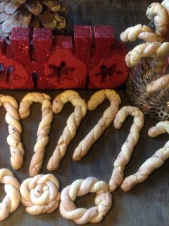 Christmas Candy Cane Cookies-聖誕節手工拐杖餅乾⭐❤!!! 的食譜成品照片