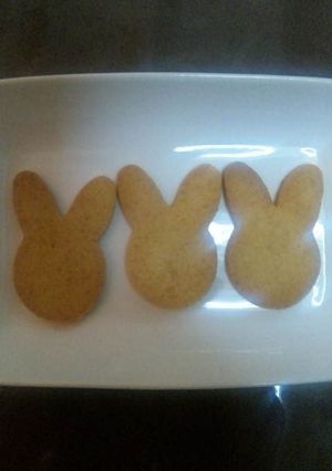 A picture of Egg and Dairy Free, Whole Wheat Flour and Honey Cookies.