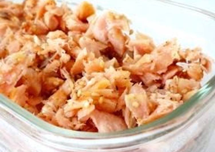Recipe of Ultimate A Fisherman&#39;s Original Recipe: Roughly Flaked Salmon