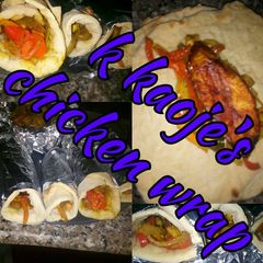 A picture of Chicken wrap.