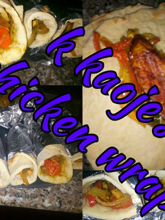 A picture of Chicken wrap.