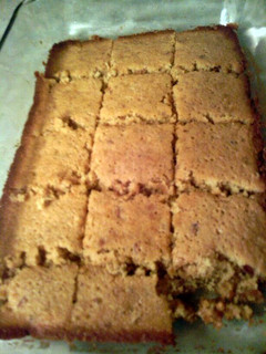 A picture of Sunshine toffee bars.