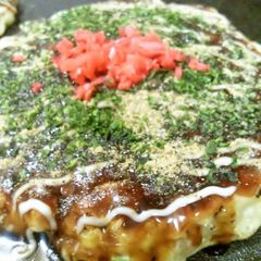 A picture of Our Family's Recipe For Fluffy Light Okonomiyaki with Tofu.