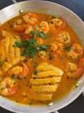 Moqueca de Peixe e Camarão