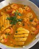 Moqueca de Peixe e Camarão