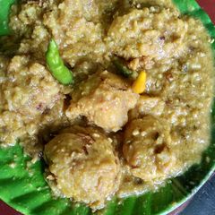 পান্তাভাতের কোফতা কারি A picture of পান্তাভাতের কোফতা কারি.