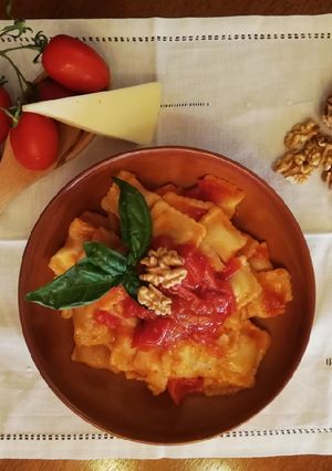 Foto di Ravioli tricolore