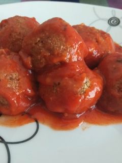 Una foto de Albóndigas de lentejas (veganas)