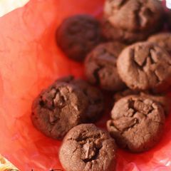 A picture of Crispy Chocolate Cookies.