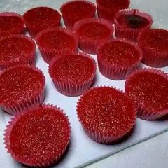 A picture of Lovely eggless red velvet cake recipe.